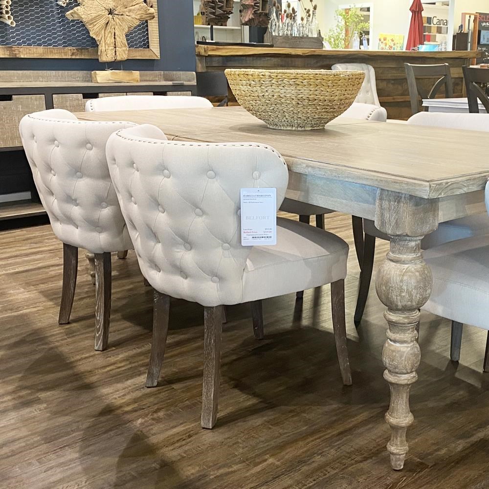 Nautica home dining 2025 chair nailhead accent
